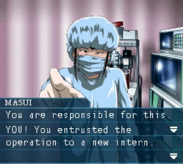 asshole anes blaming me for my junior's blunder